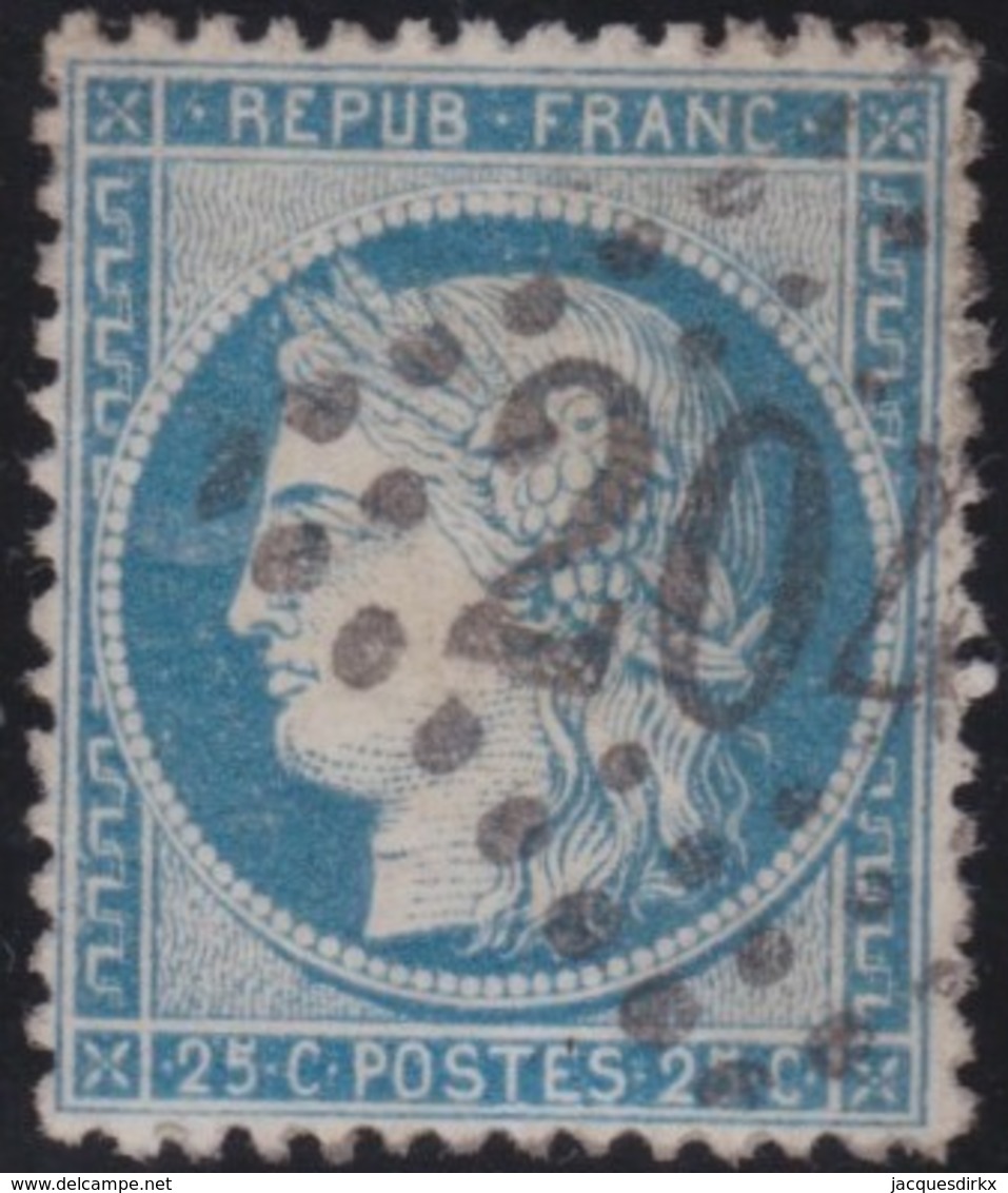 France    .    Yvert  .    60         .   O      .        Oblitéré - 1871-1875 Cérès