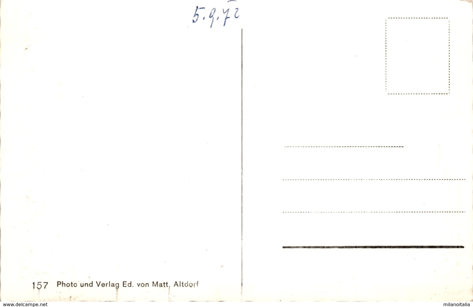 Aesch-Unterschächen Mit Urirotstock (157) * 5. 9. 1972 - Unterschächen