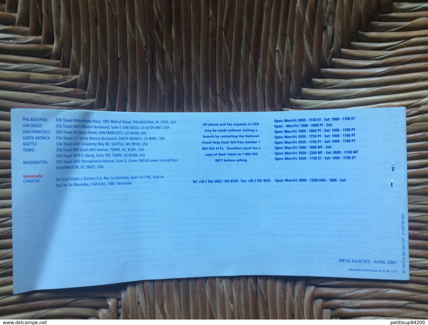 STUDENT AIR  OTU Voyages AEROFLOT Billet De Passage Et Recu Bagage/Passenger Ticket And Bag Check PARIS>MOSCOU>PARIS - Biglietti