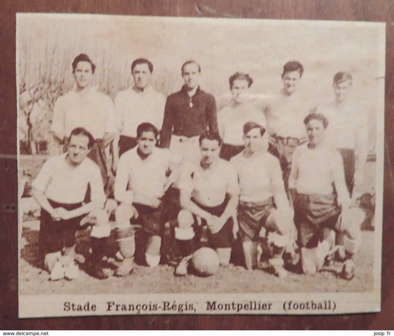 MONTPELLIER (HÉRAULT): STADE FRANÇOIS-RÉGIS MONTPELLIER (FOOTBALL) (PHOTO DE JOURNAL: 11/1931) - Languedoc-Roussillon