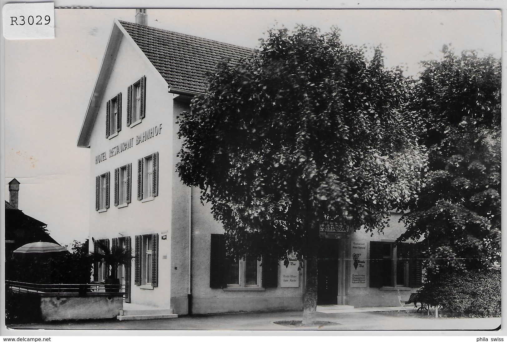 Erlenbach - Hotel Restaurant Bahnhof - Erlenbach