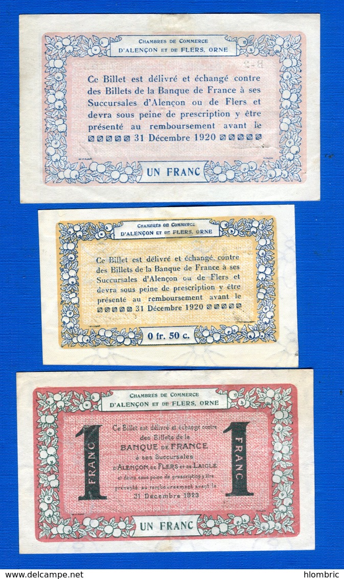 Alençon Et Flers 3 Billets Sup - Chambre De Commerce