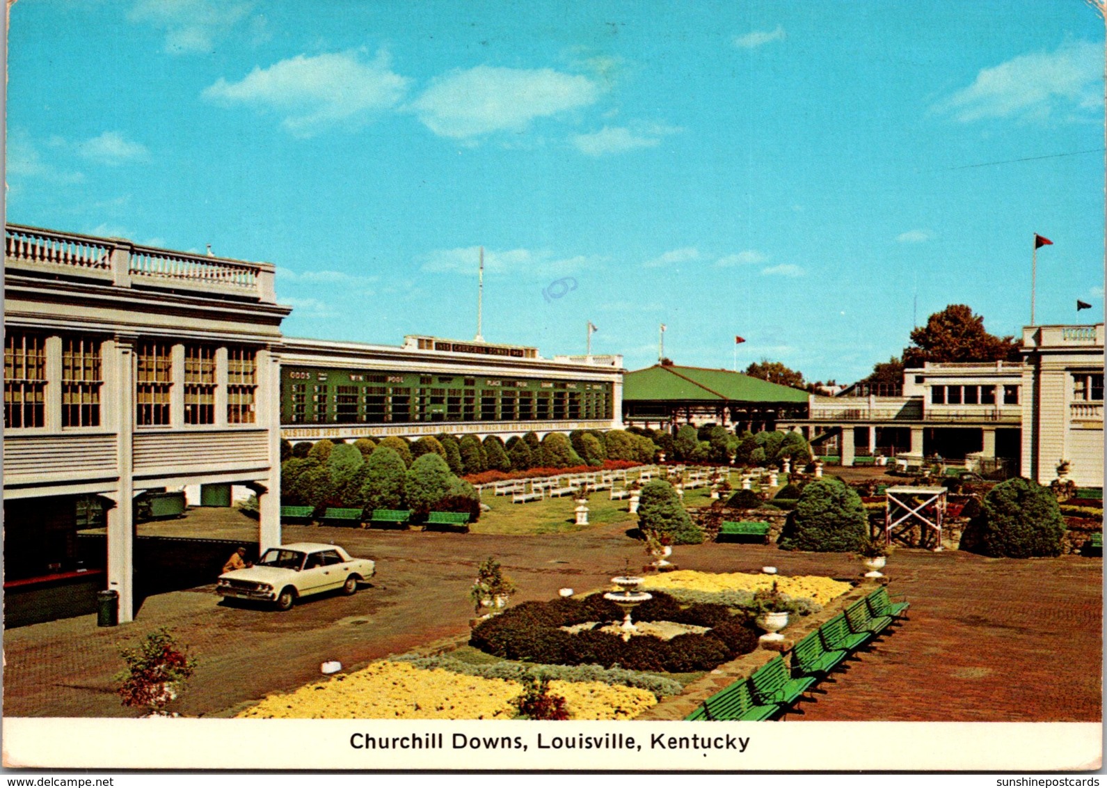 Kentucky Louisville Churchill Downs The Tote Board 1972 - Louisville