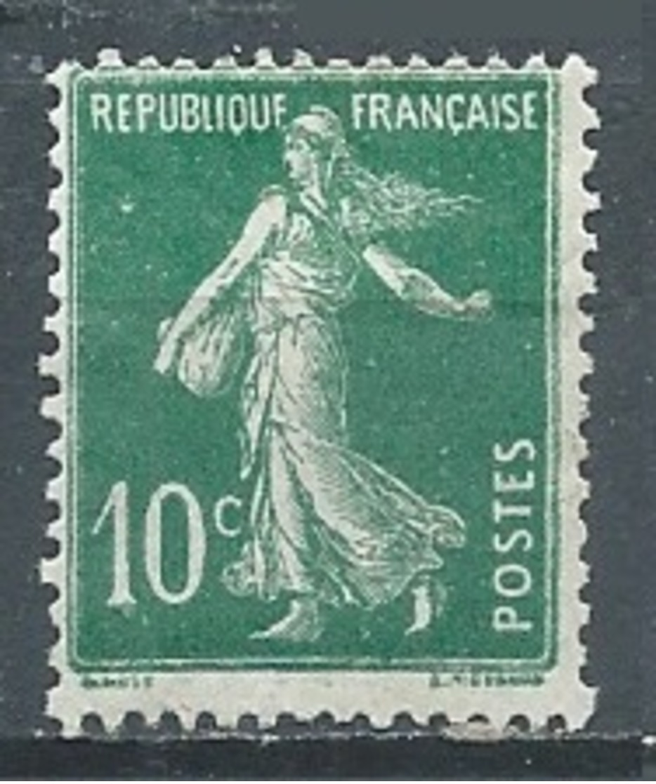 France YT N°159 Semeuse Fond Plein Neuf/charnière * - 1906-38 Sower - Cameo