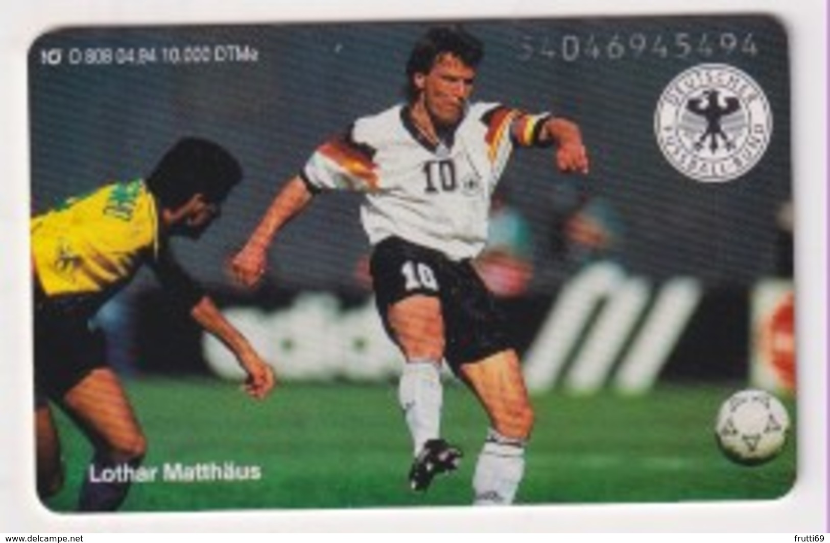 TK  25154 GERMANY - Chip O808 04.94 Fussball-WM USA 94 - Lothar Matthäus 10 000 Ex. MINT! - O-Series: Kundenserie Vom Sammlerservice Ausgeschlossen