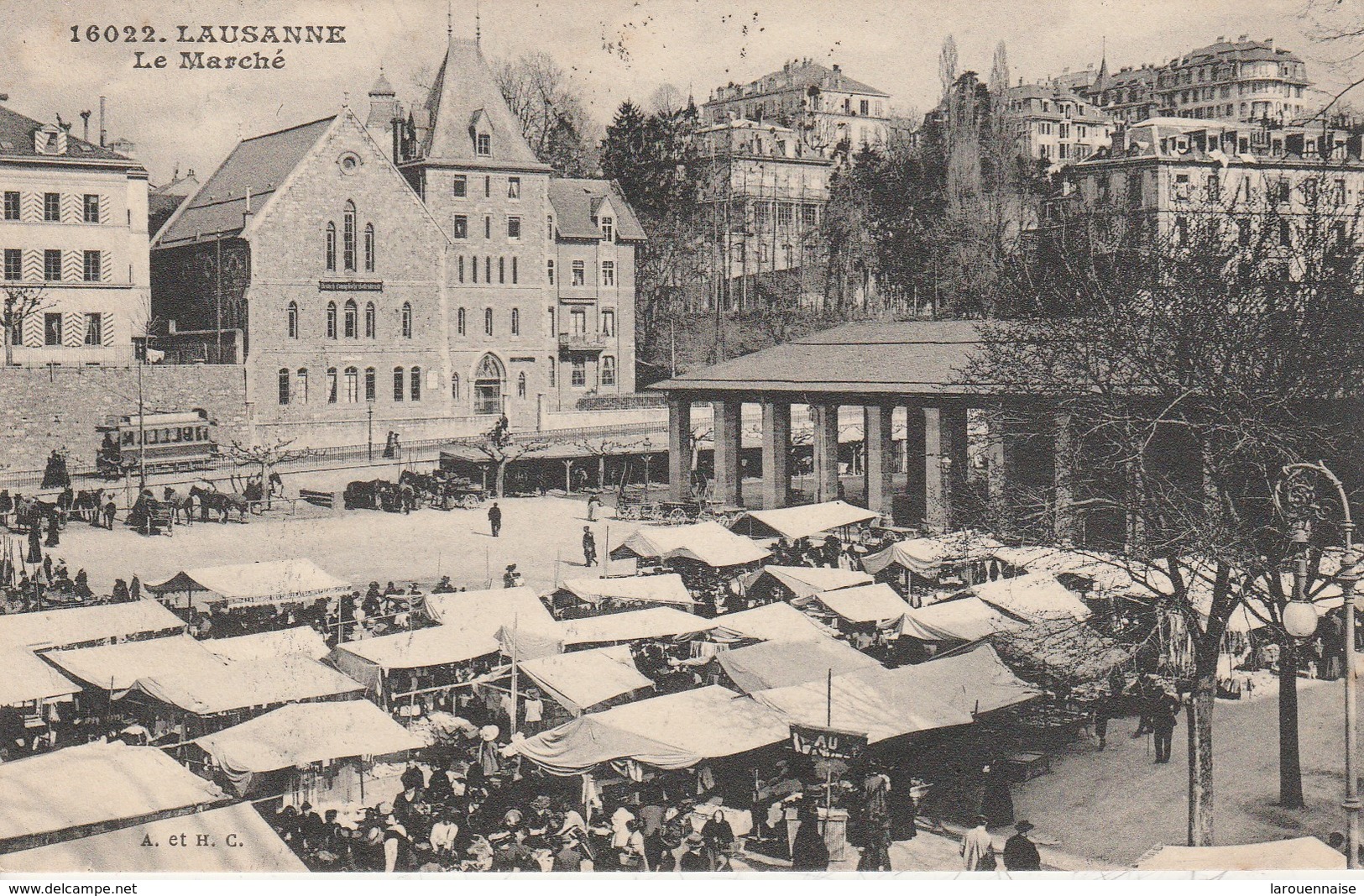 Suisse - LAUSANNE - Le Marché - Lausanne