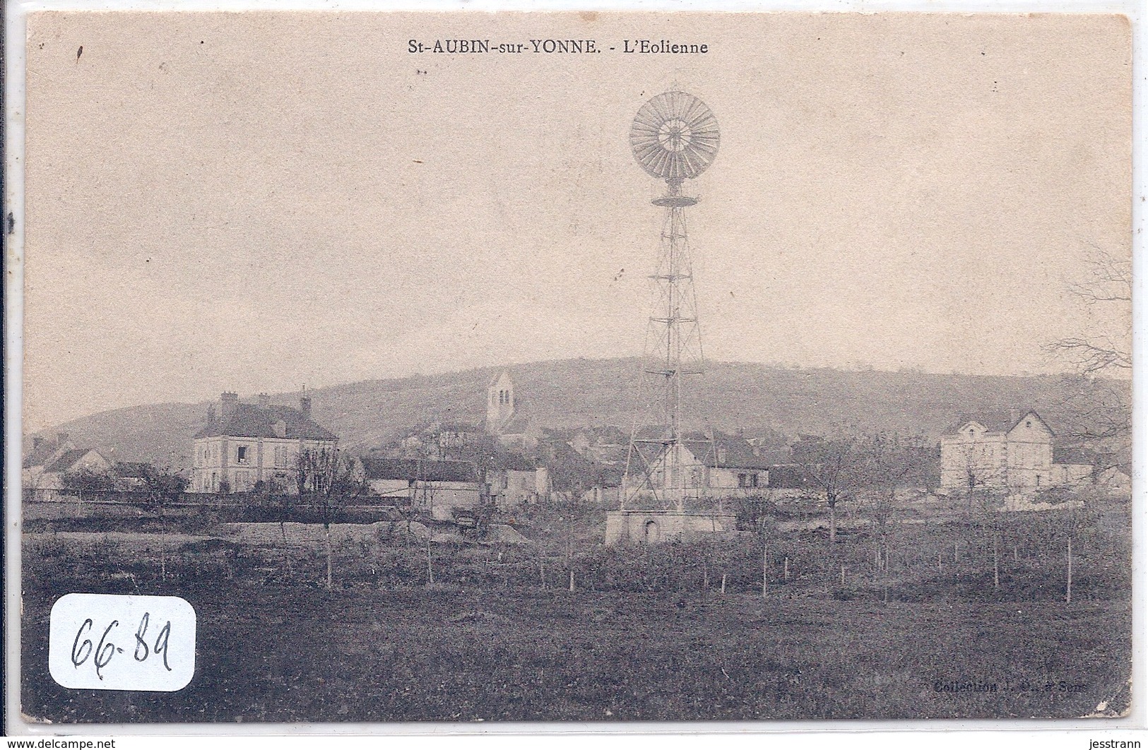 SAINT-AUBIN-SUR-YONNE- L EOLIENNE - Otros & Sin Clasificación