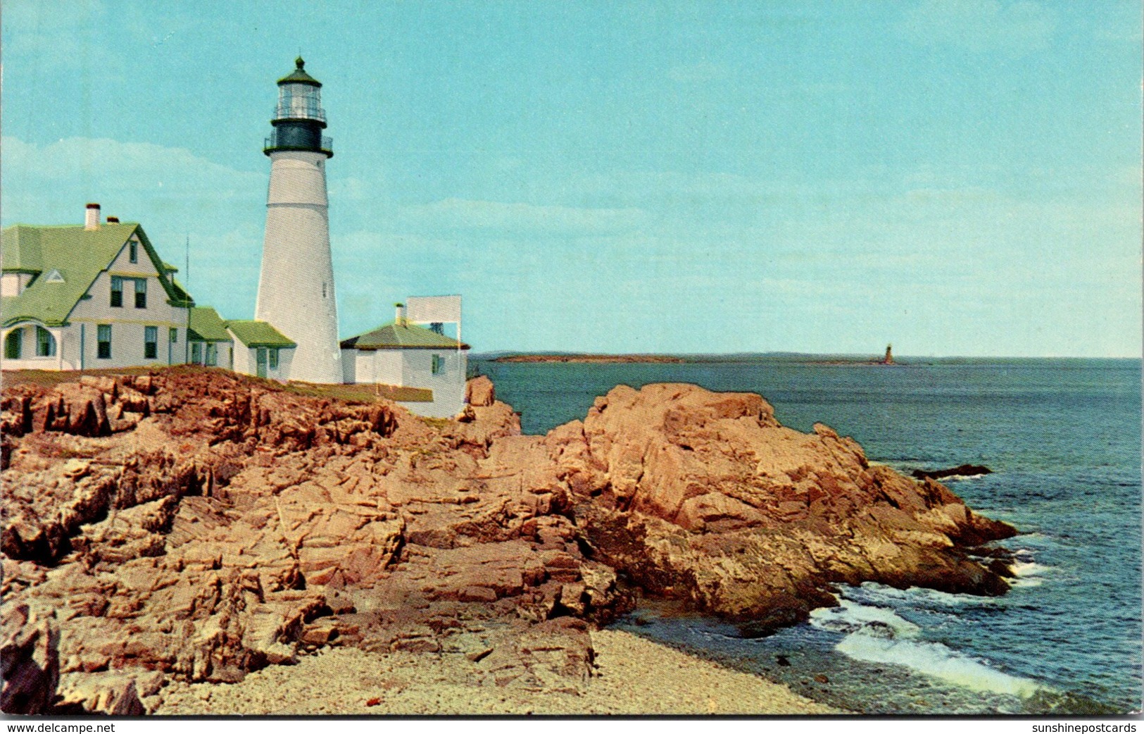 Maine Potland Casco Bay Portland Head Lighthouse - Portland