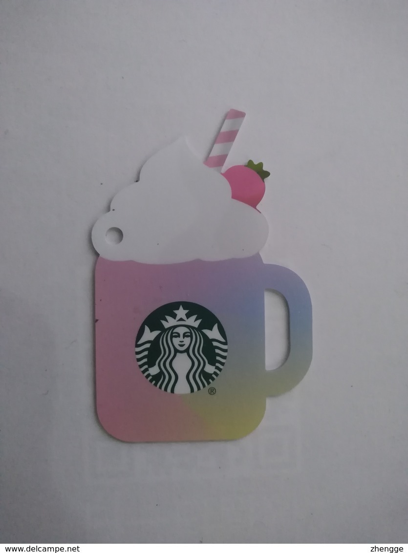 China Gift Cards, Starbucks, 200 RMB, 2020, (1pcs) - Cartes Cadeaux