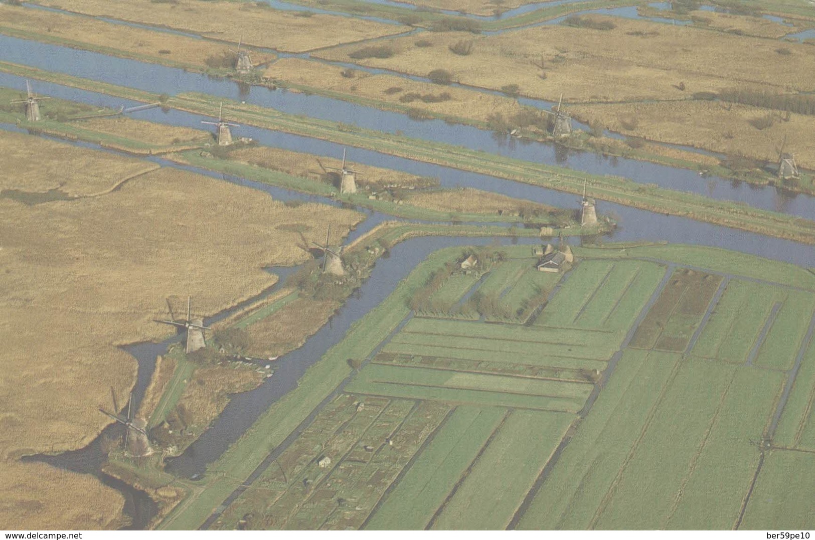 HOLLANDE  KINDERDIK  POLDERMOLEN-COMPLEX - Kinderdijk