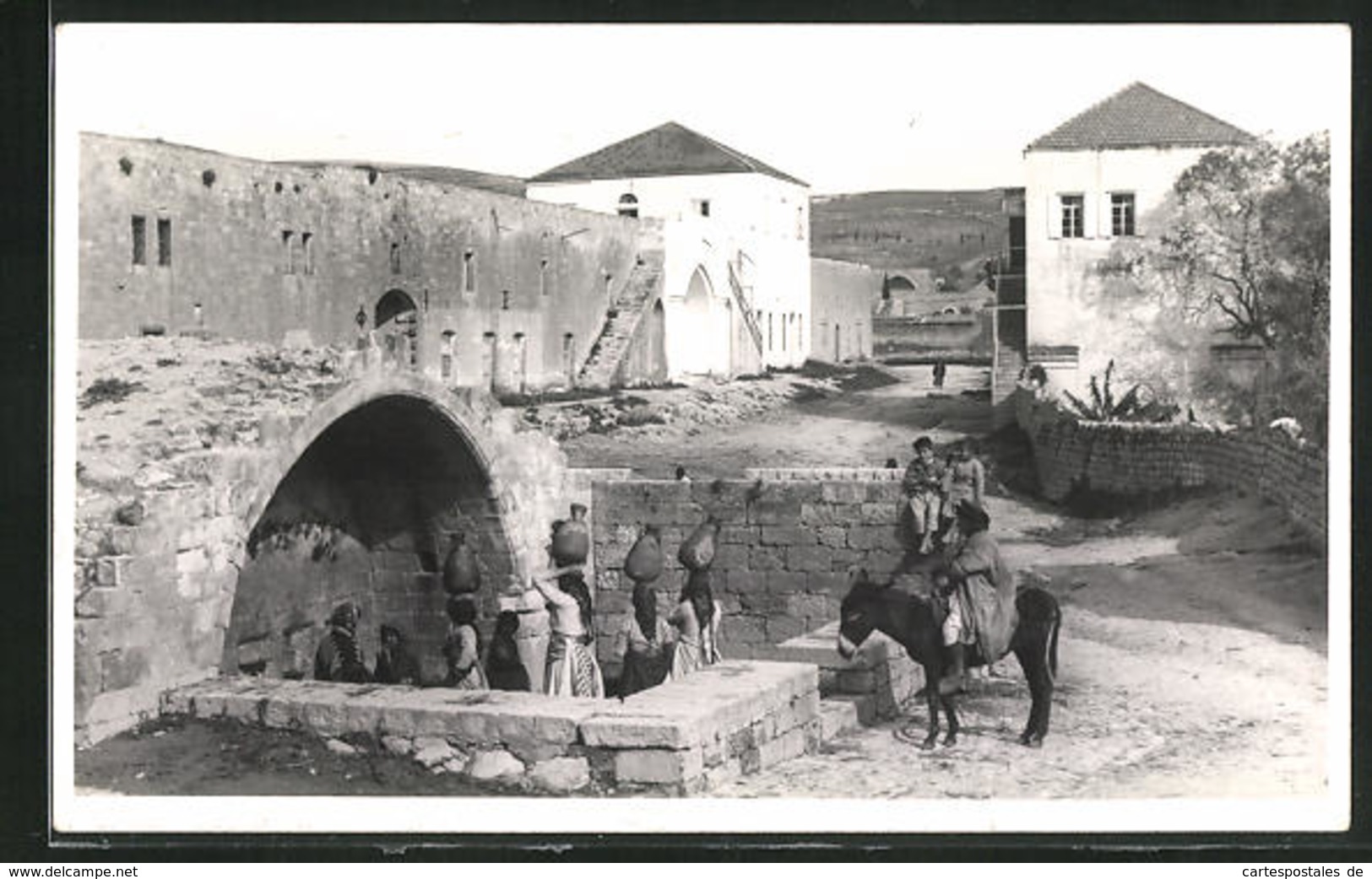 AK Nazareth, Fountain Of B. V. Mary - Palestina