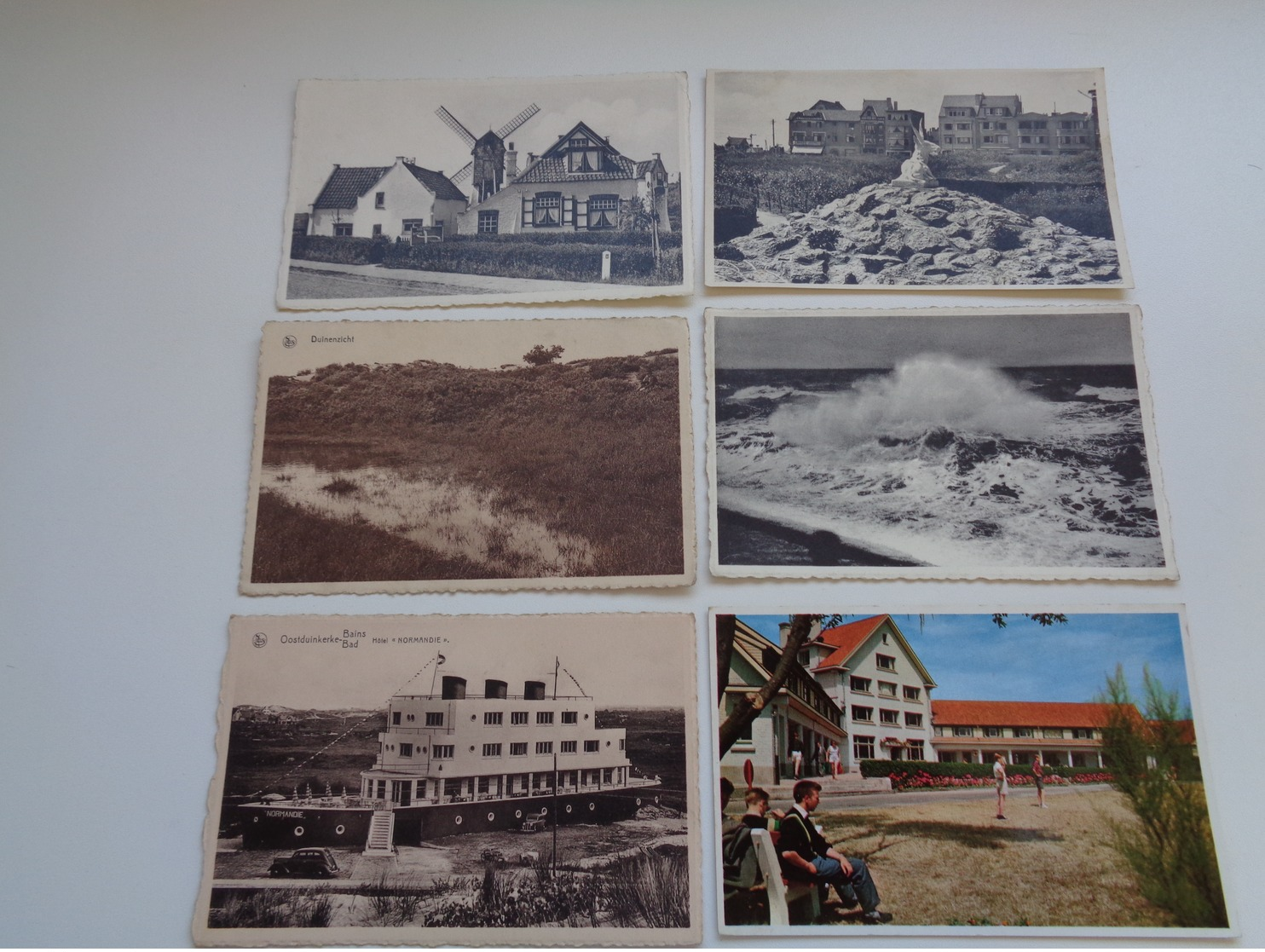 Lot de 60 cartes postales de Belgique  la côte       Lot van 60 postkaarten van België de kust  - 60 scans