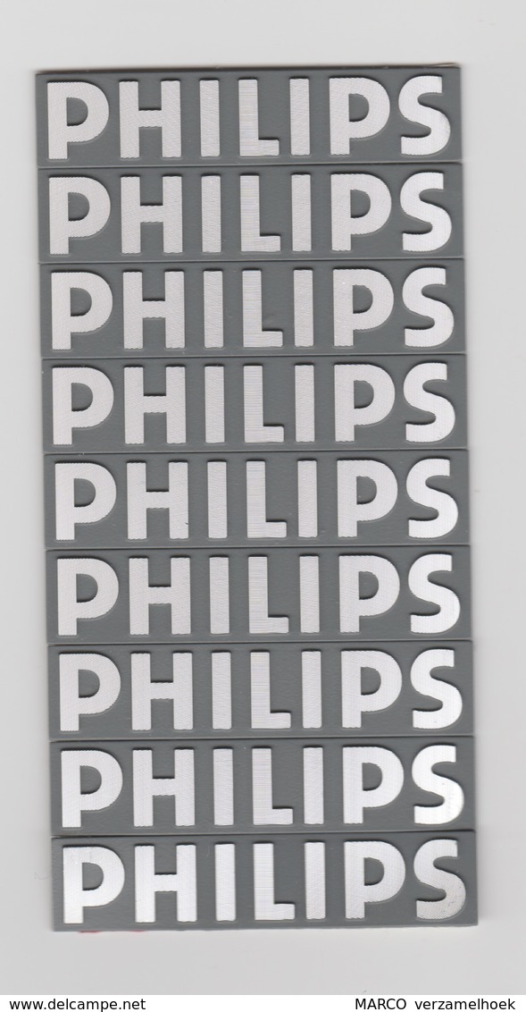 Philips Embleem-emblem-logo Voor Radio - Componentes