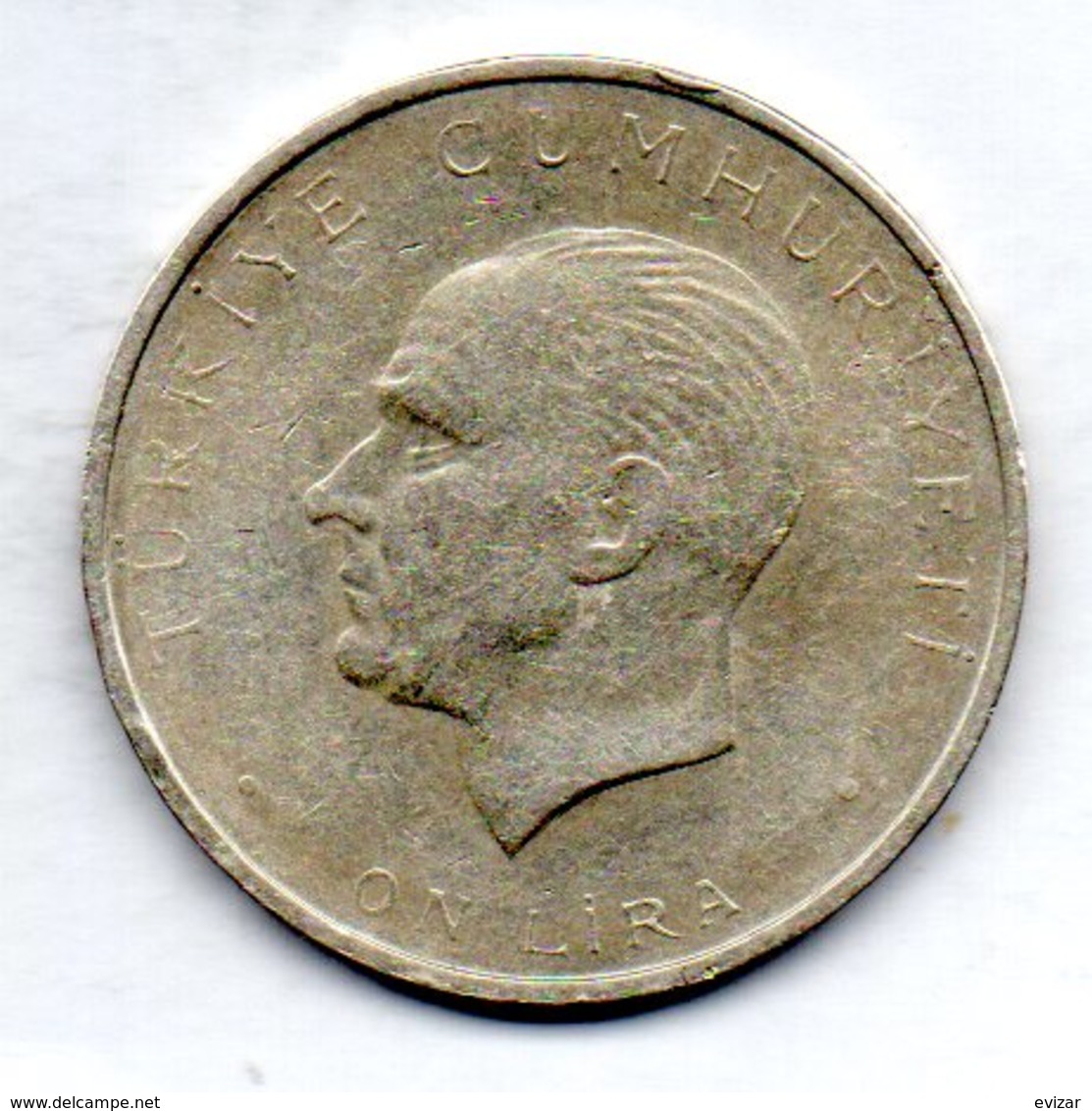 TURKEY, 10 Lira, Silver, Year 1960, KM #894 - Turchia