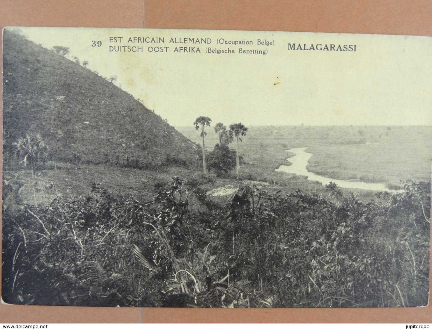 Entier Postal Est-Africain Allemand Malagarassi - Belgian Congo