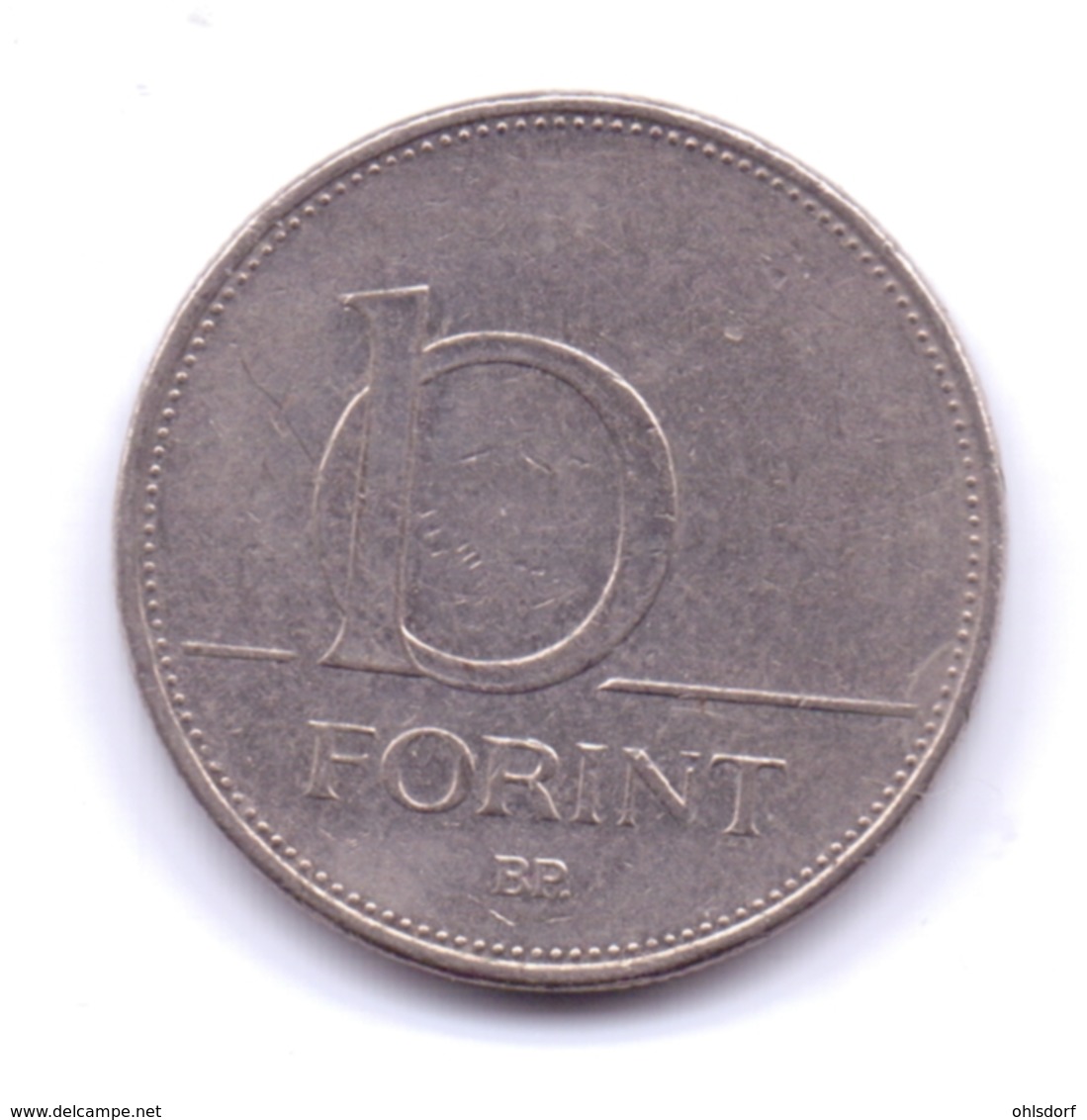 MAGYAR 2007: 10 Forint, KM 695 - Hongarije