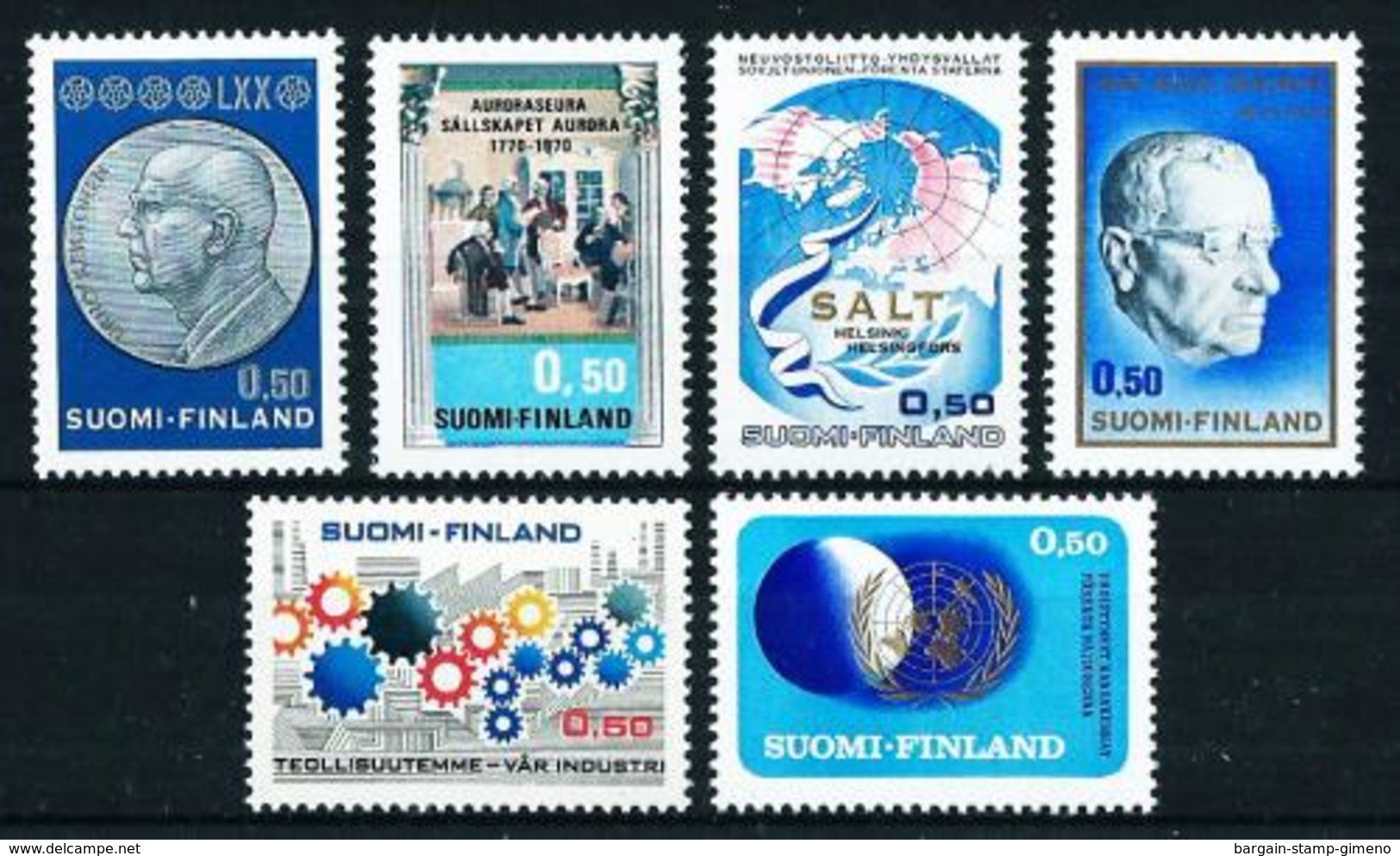 Finlandia Nº 645/... Nuevo Cat.7,50€ - Neufs