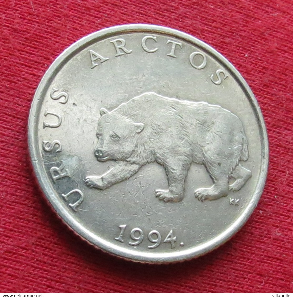 Croatia 5 Kuna 1994 KM# 23 Bear Croacia Croatie Croazia Kroatie - Croacia