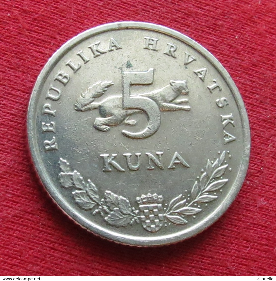 Croatia 5 Kuna 1994 KM# 23 Bear Croacia Croatie Croazia Kroatie - Croacia