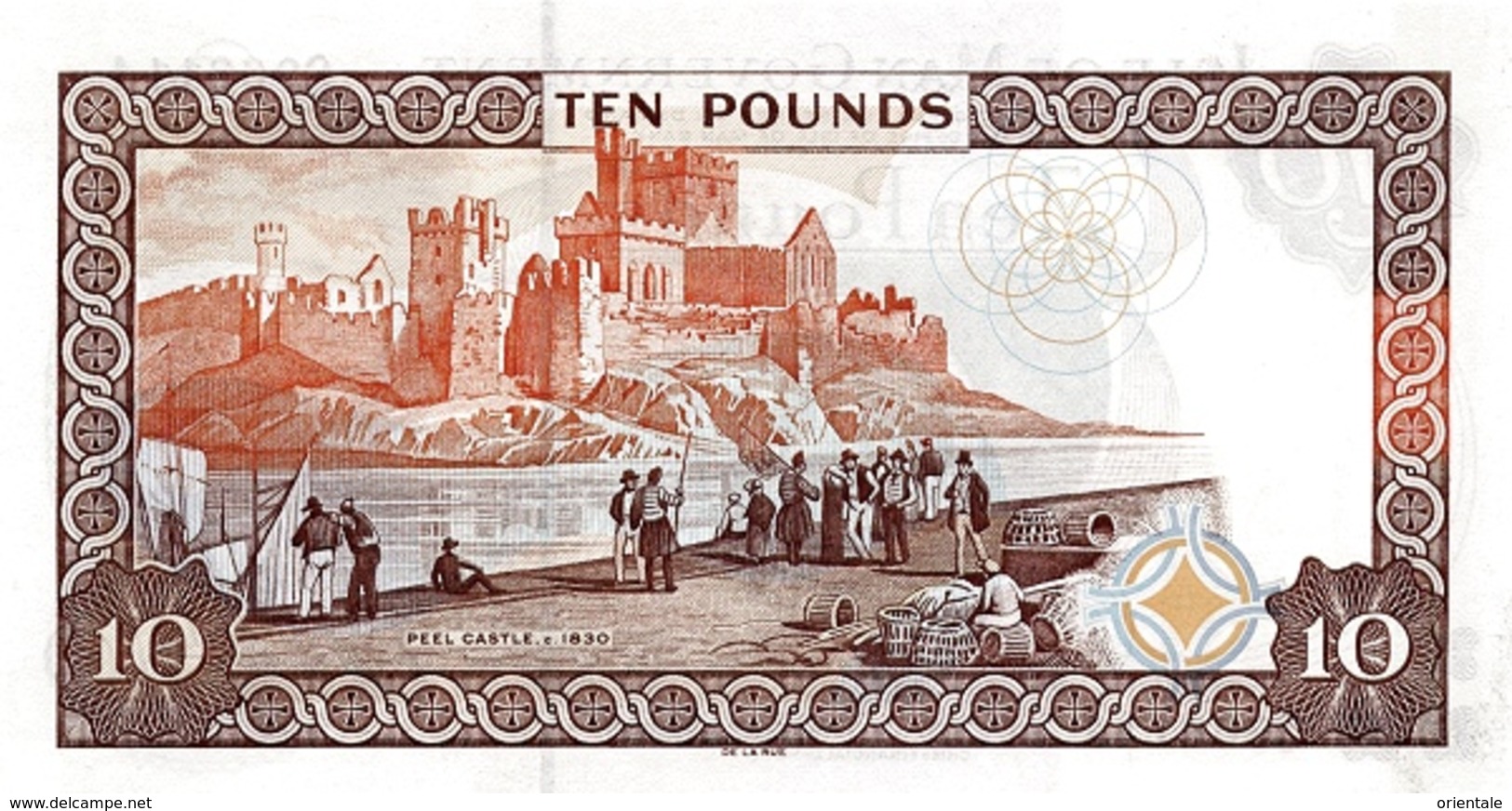 ISLE OF MAN P. 46a 10 P 2007 UNC - 10 Pounds