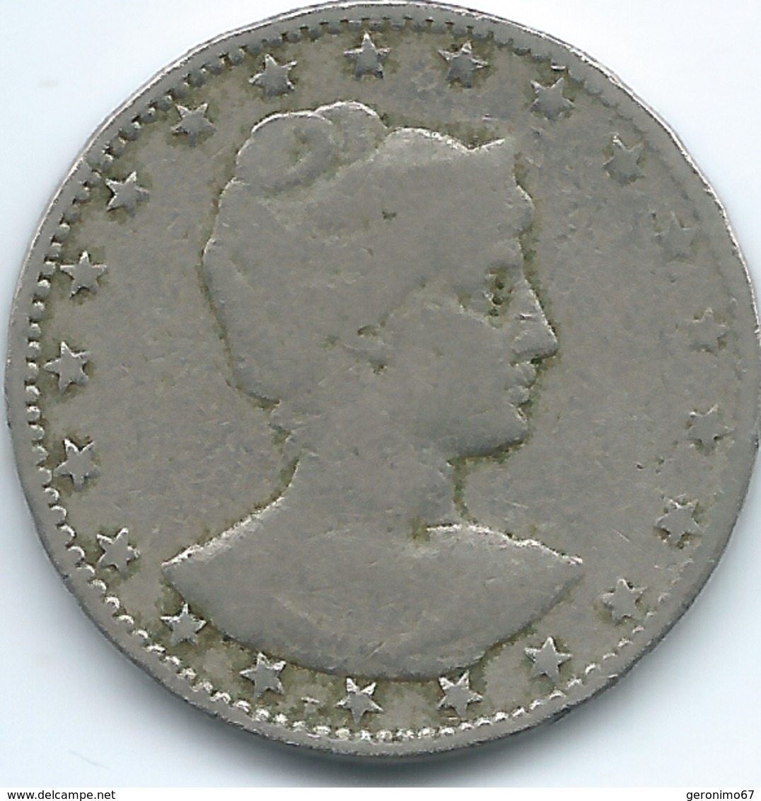 Brazil - 1901 - Liberty - 200 Réis - KM504 - Brésil