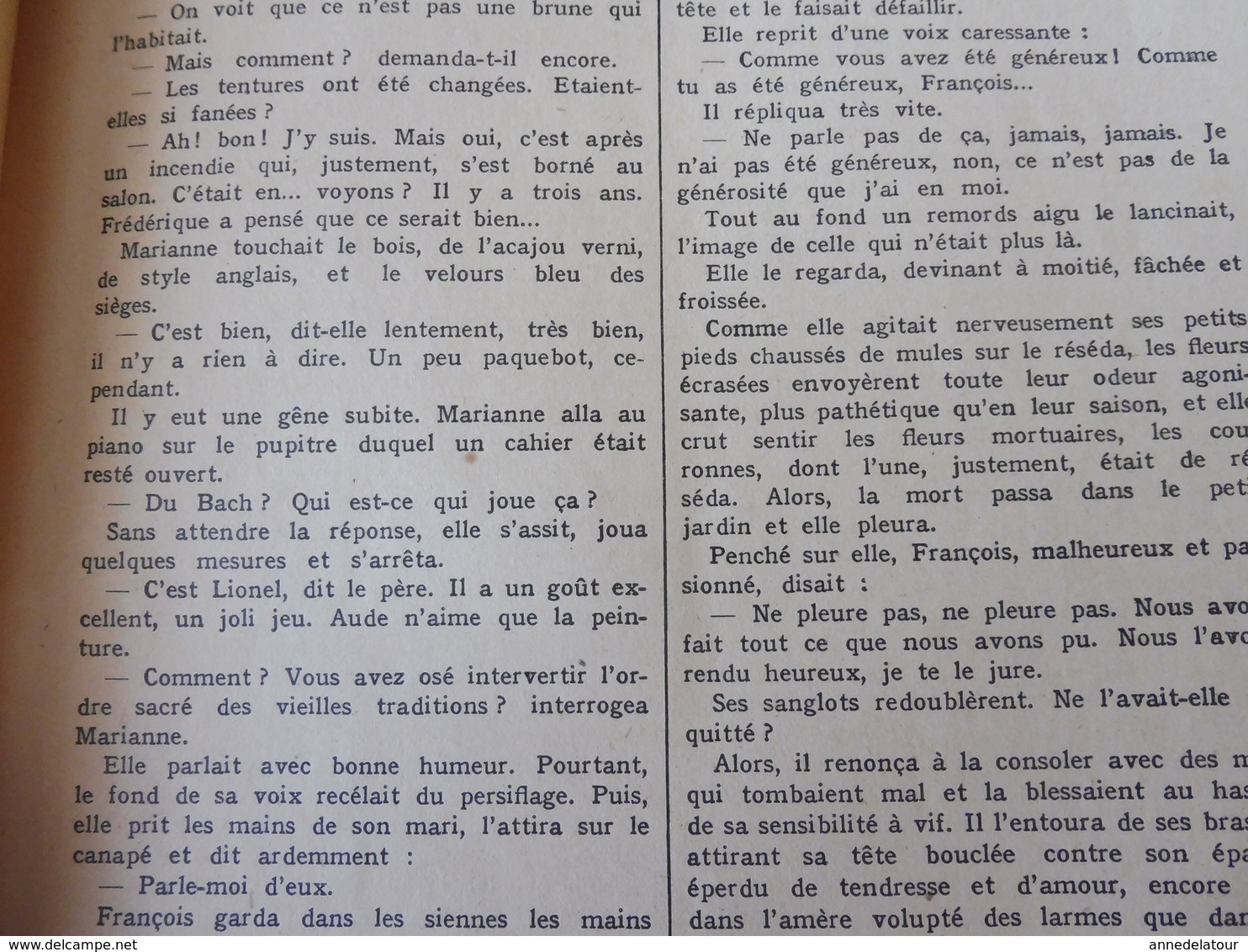 CELLE QUI S'EN VA , par Marion Gilbert (roman)  - illustrations de  J. SIMONT  (année 1921)