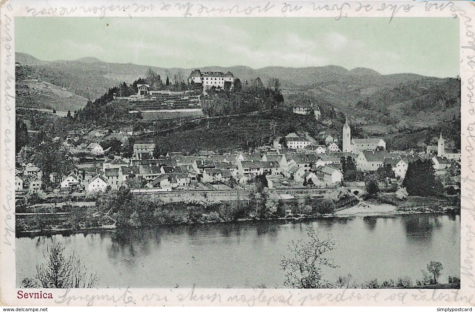 OLD POSTCARD AUSTRIA SLOVENIA - SEVNICA - VIAGGIATA PRIMI '900 - P58 - Slovénie