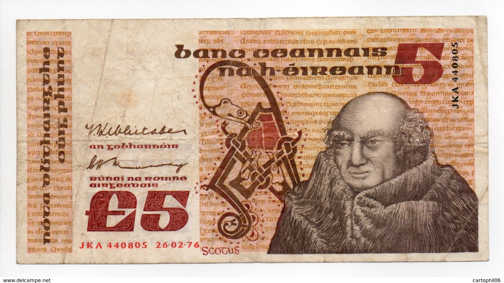 - Billet IRLANDE - £5 - CENTRAL BANK OF IRELAND - - Ireland