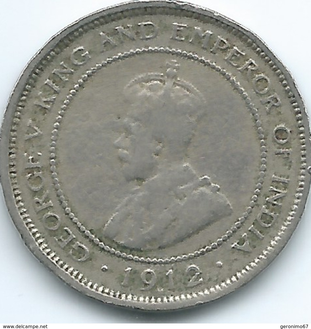 British Honduras - George V - 1912 - 5 Cents - KM16 - Only 20,000 Minted - Kolonies