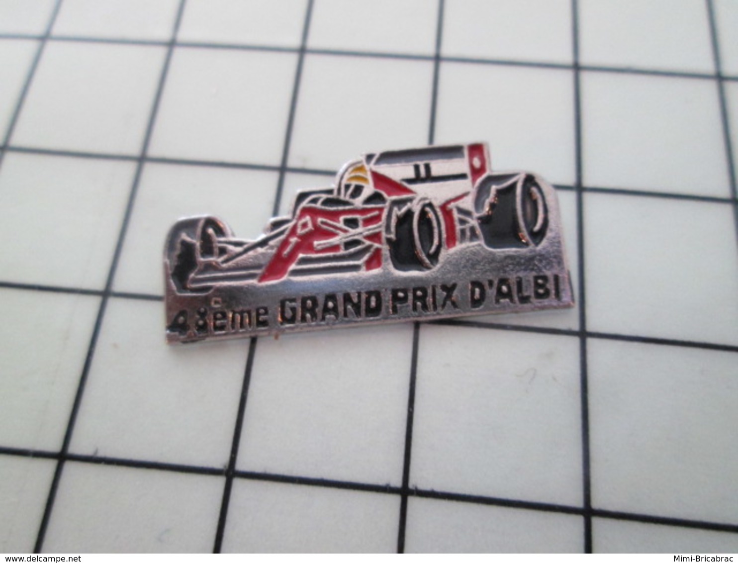 115A Pin's Pins / Beau Et Rare / THEME : SPORTS / AUTOMOBILE F3000 48e GRAND PRIX D'ALBI Par STADIUM - Automobile - F1