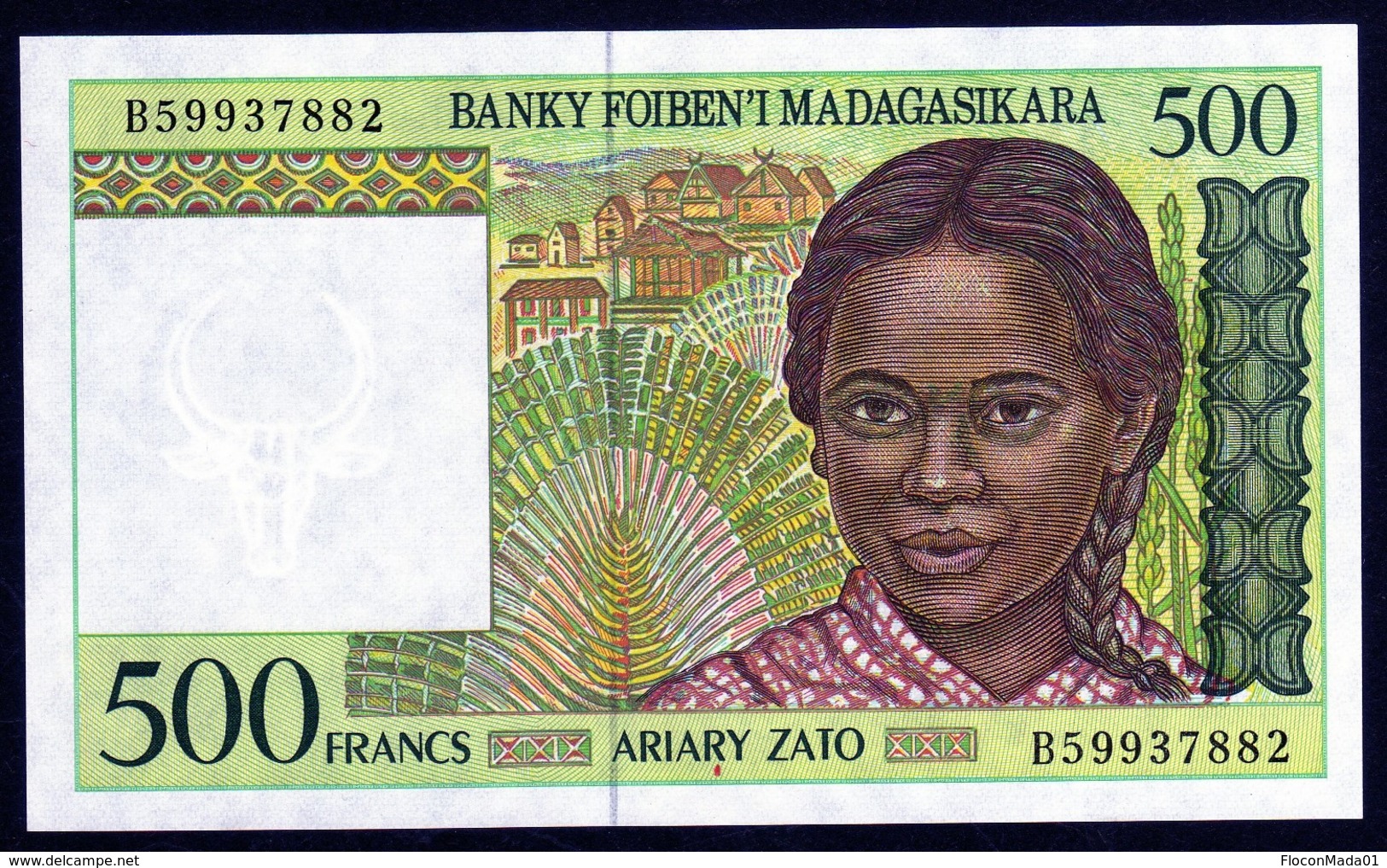 Madagascar 1998 500 Francs   UNC Neuf - Madagascar
