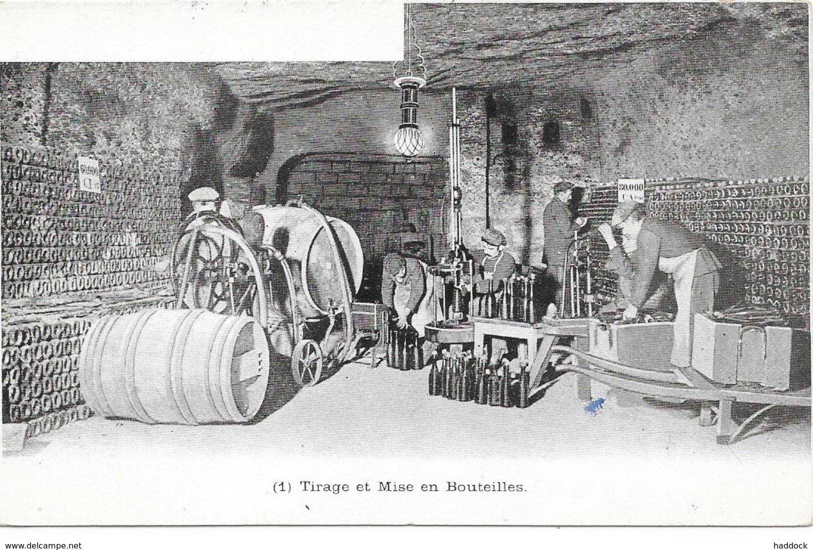 EPERNAY : TIRAGE ET MISE EN BOUTEILLES - Epernay