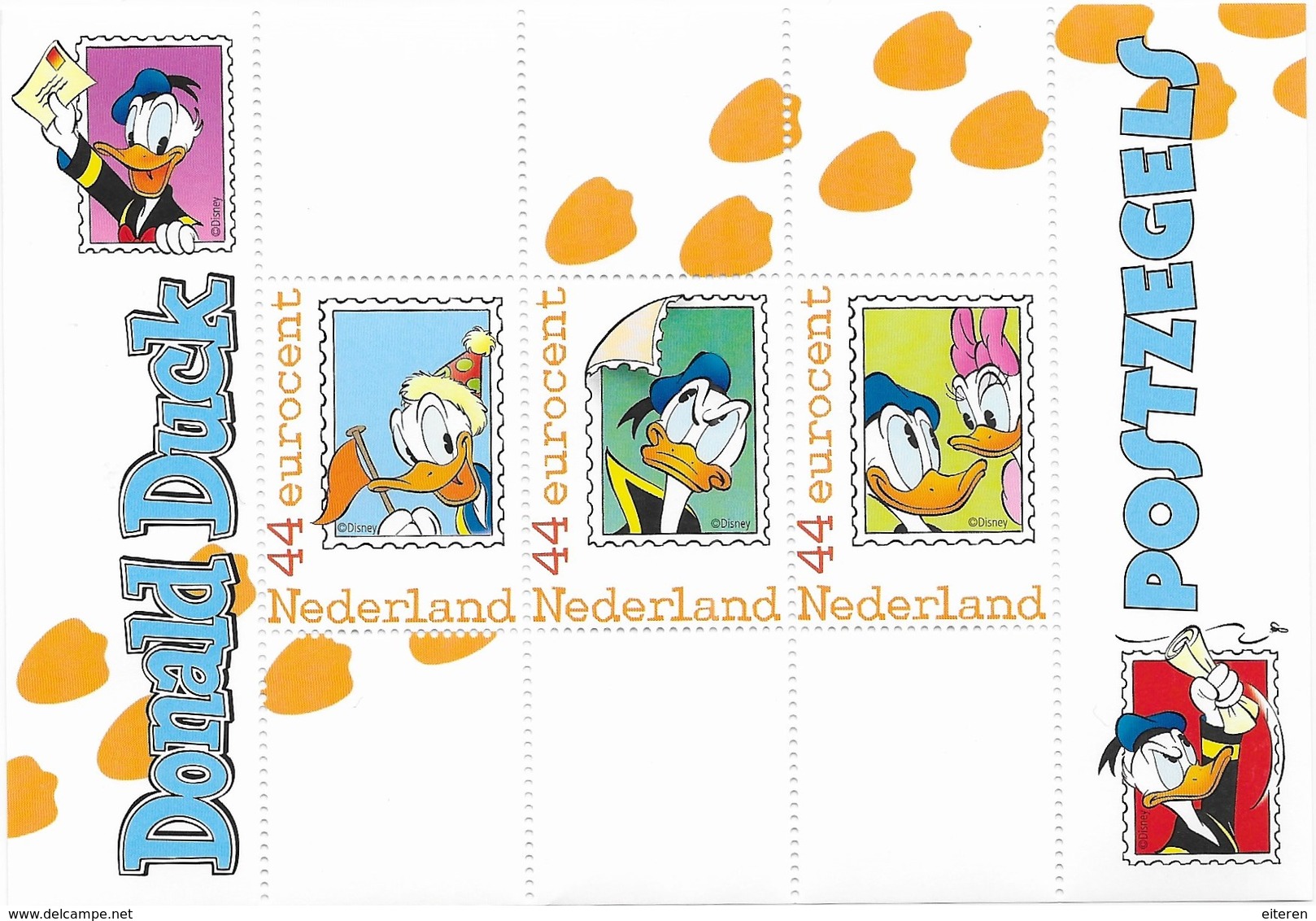 Donald Duck - Zegels En Postkaarten In Hangverpakking - Personnalized Stamps