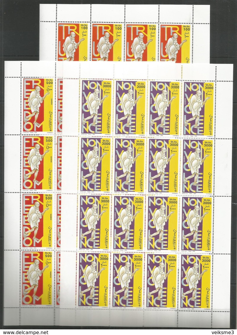 16x SOMALIA - MNH - Famous People - Mahatma Gandhi - Mahatma Gandhi