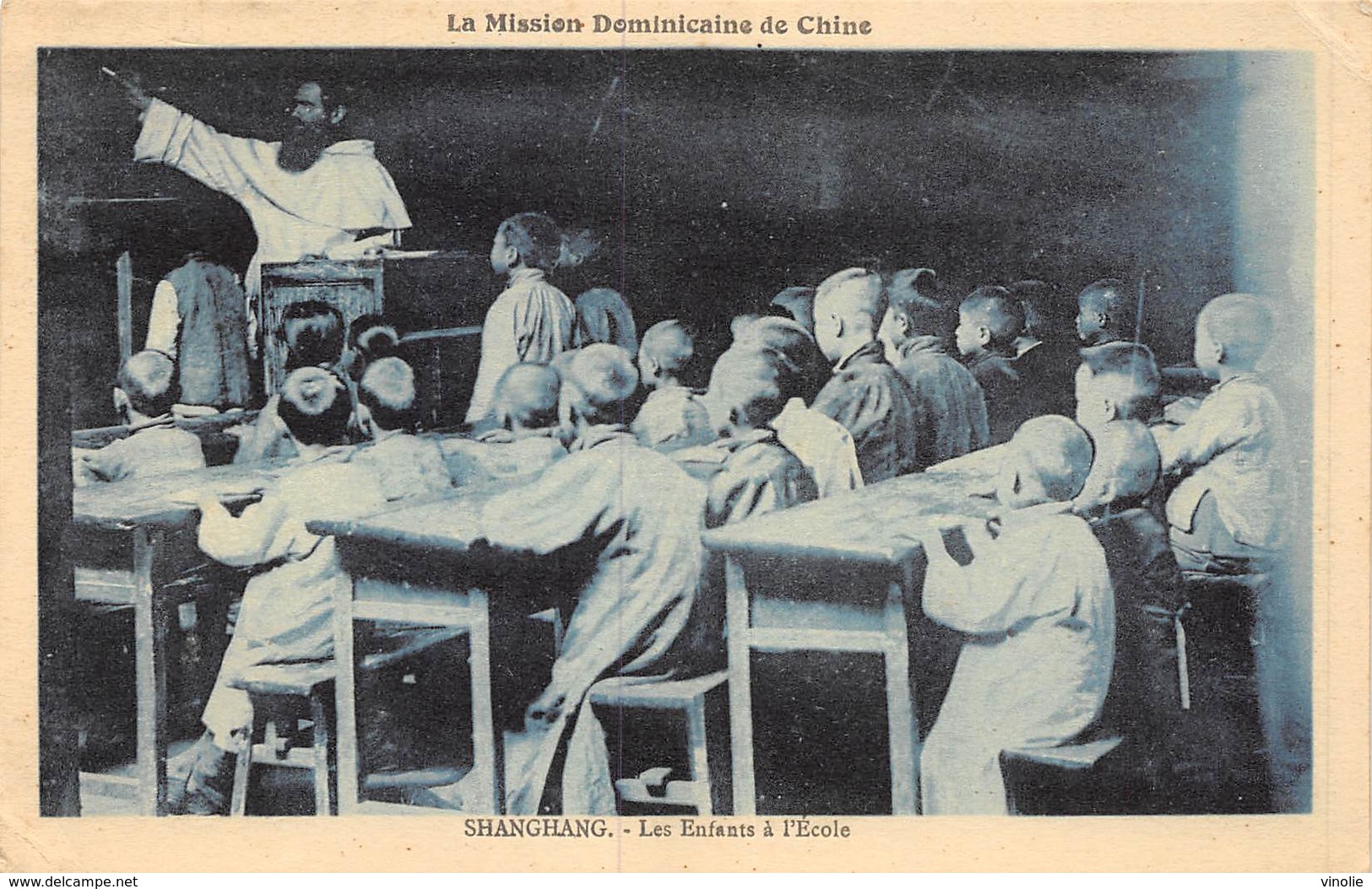 PIE-20-FD-741 : CHINE. SHANGHANG. ENFANT A L'ECOLE - China