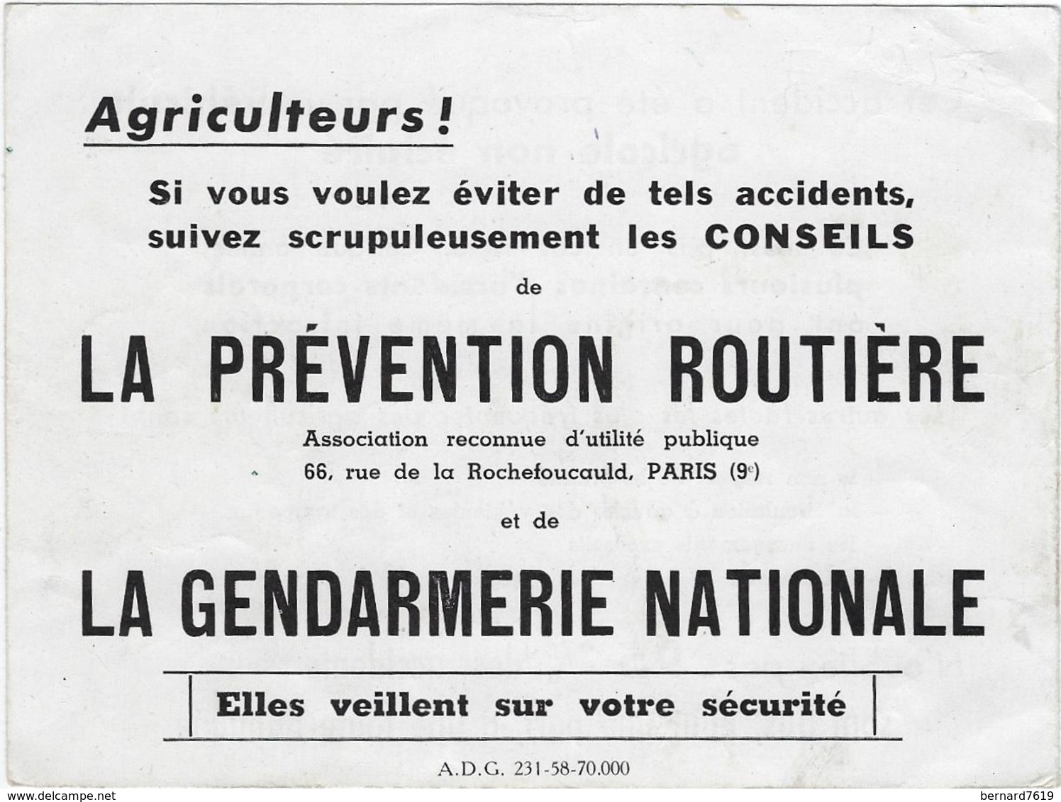 La Prevention Routiere   La Gendarmerie Nationale  2 Double Pages Poids Lourds  Cet Accident Est Arrive - Camions