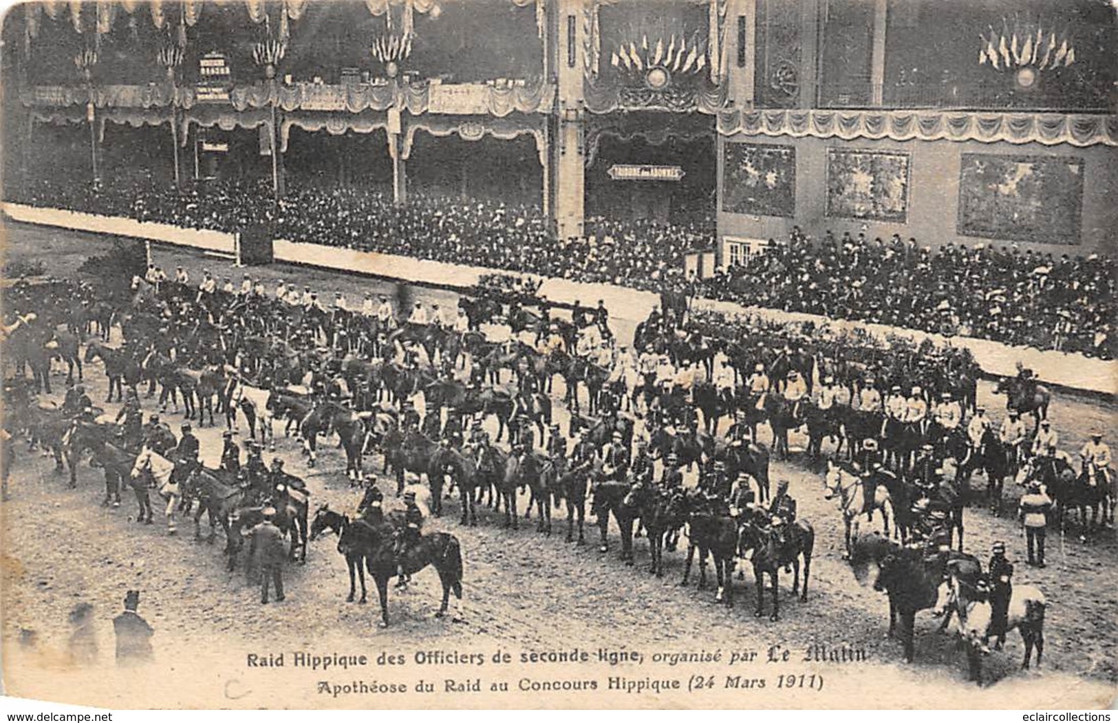 Sport.   Hippisme :     Courses Hippiques Militaires  Organisé Par " Le Matin"  Colombes   92       (voir Scan) - Paardensport