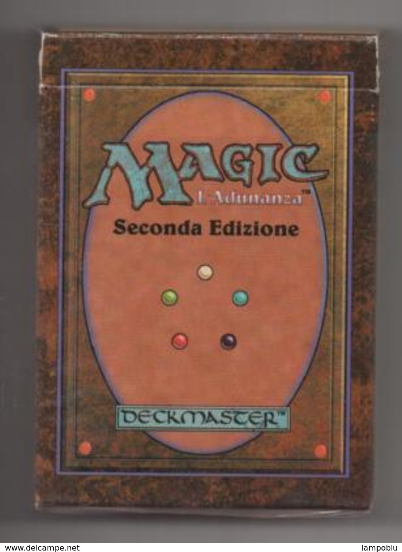 Mazzo Completo Di 60 Carte Magic L'Adunanza II Edizione - Italia - Mai Usato - Carte Bianche