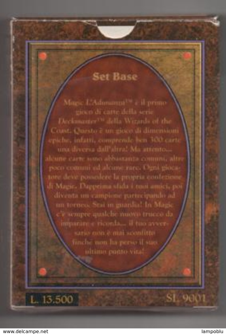Mazzo Completo Di 60 Carte Magic L'Adunanza II Edizione - Italia - Mai Usato - Cartes Blanches