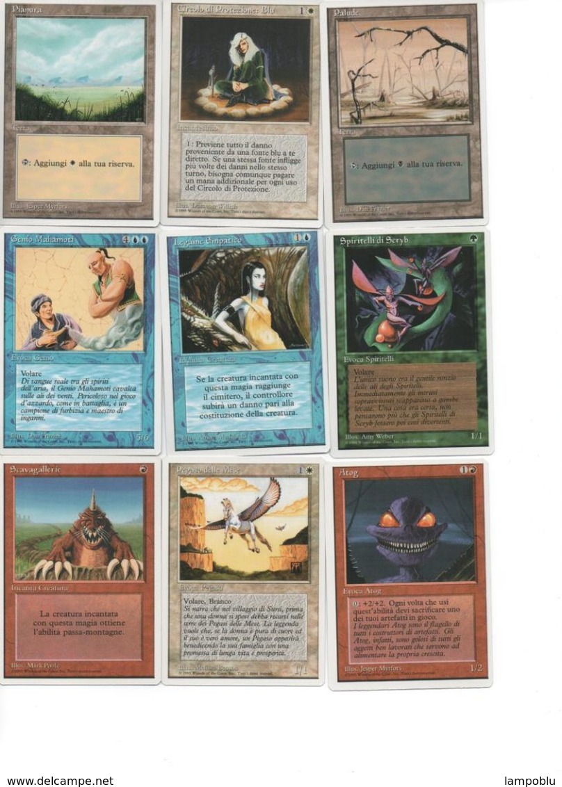 Mazzo completo di 60 carte Magic L'Adunanza II edizione - Italia - Mai usato