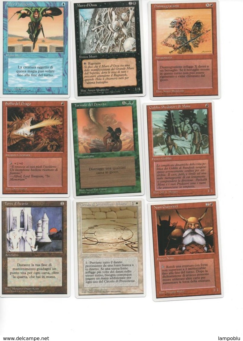 Mazzo completo di 60 carte Magic L'Adunanza II edizione - Italia - Mai usato