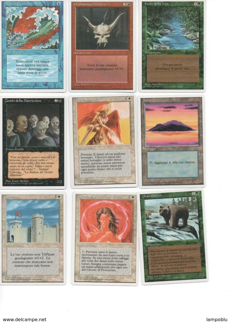 Mazzo completo di 60 carte Magic L'Adunanza II edizione - Italia - Mai usato