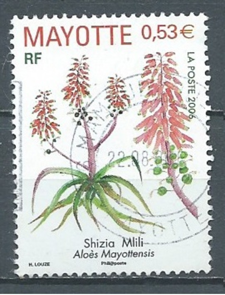 Mayotte YT N°190 Aloes Shizia Mlili Oblitéré ° - Oblitérés