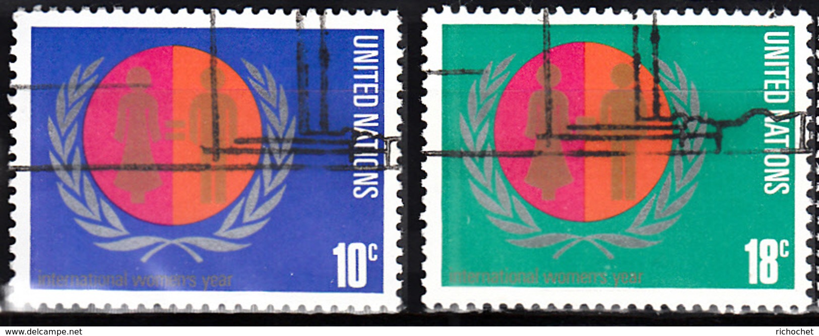 Nations Unies New York  251 à 252 ° - Used Stamps