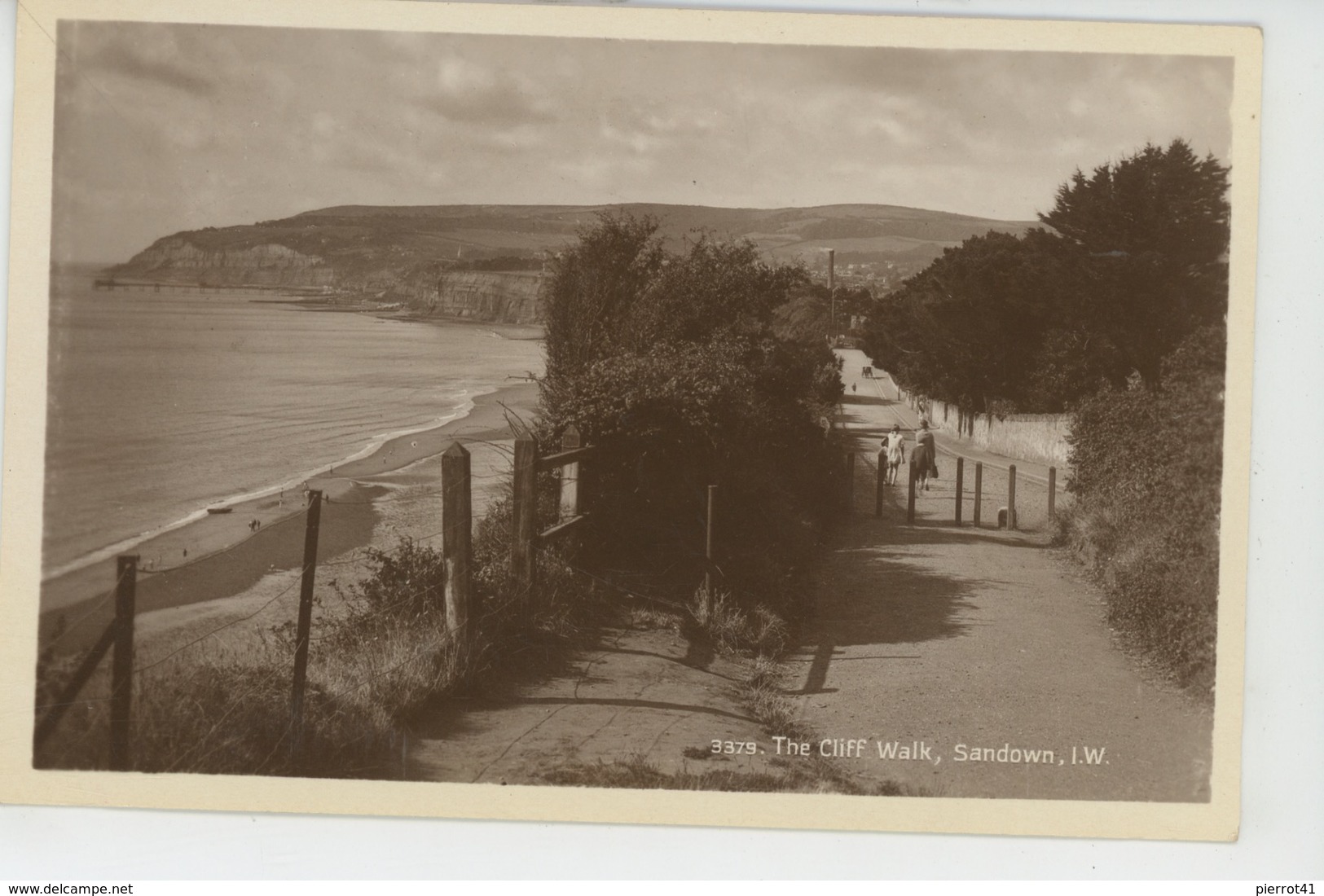 ROYAUME UNI - ENGLAND - ISLE OF WIGHT - SANDOWN - The Cliff Walk - Sandown