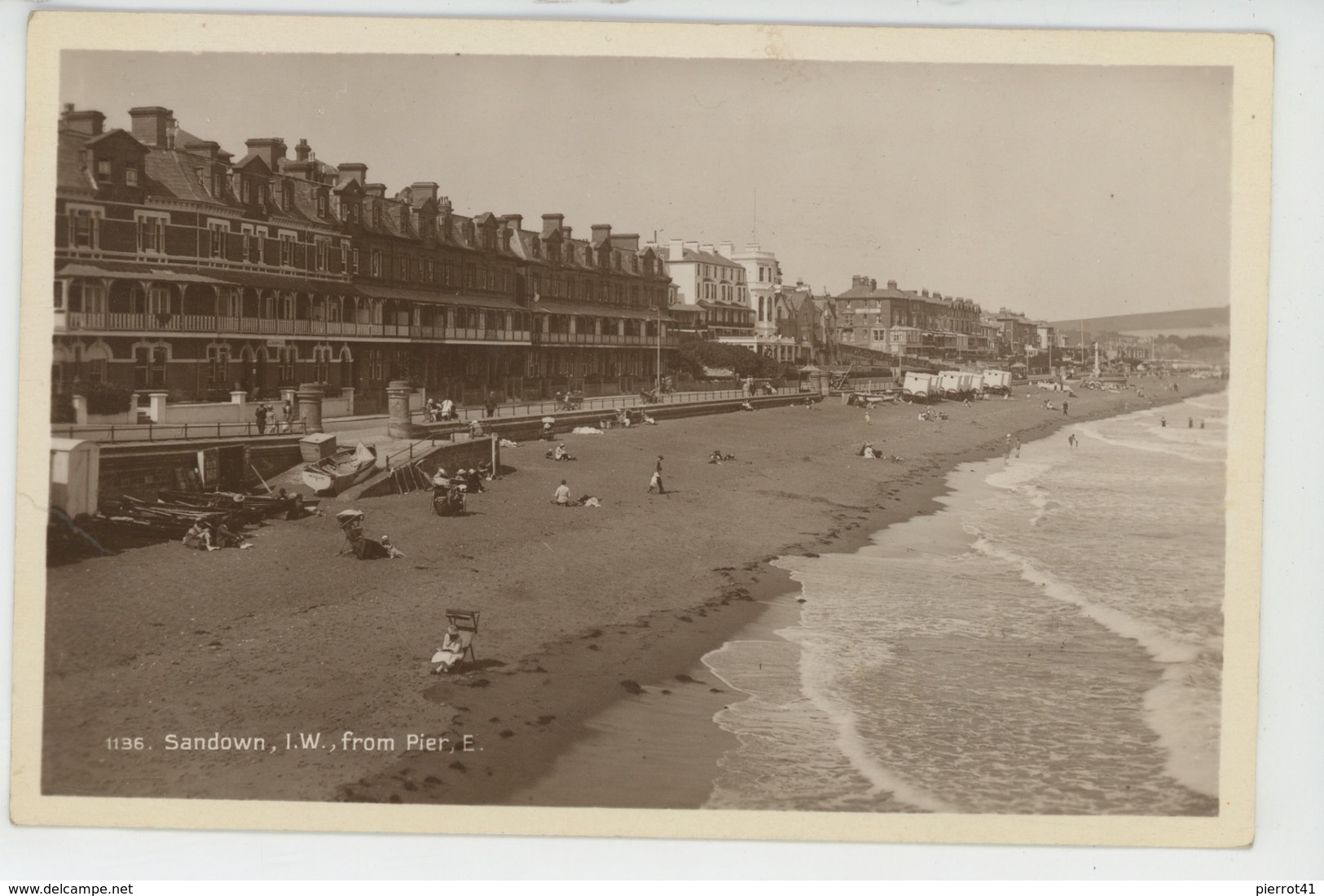 ROYAUME UNI - ENGLAND - ISLE OF WIGHT - SANDOWN From Pier - Sandown