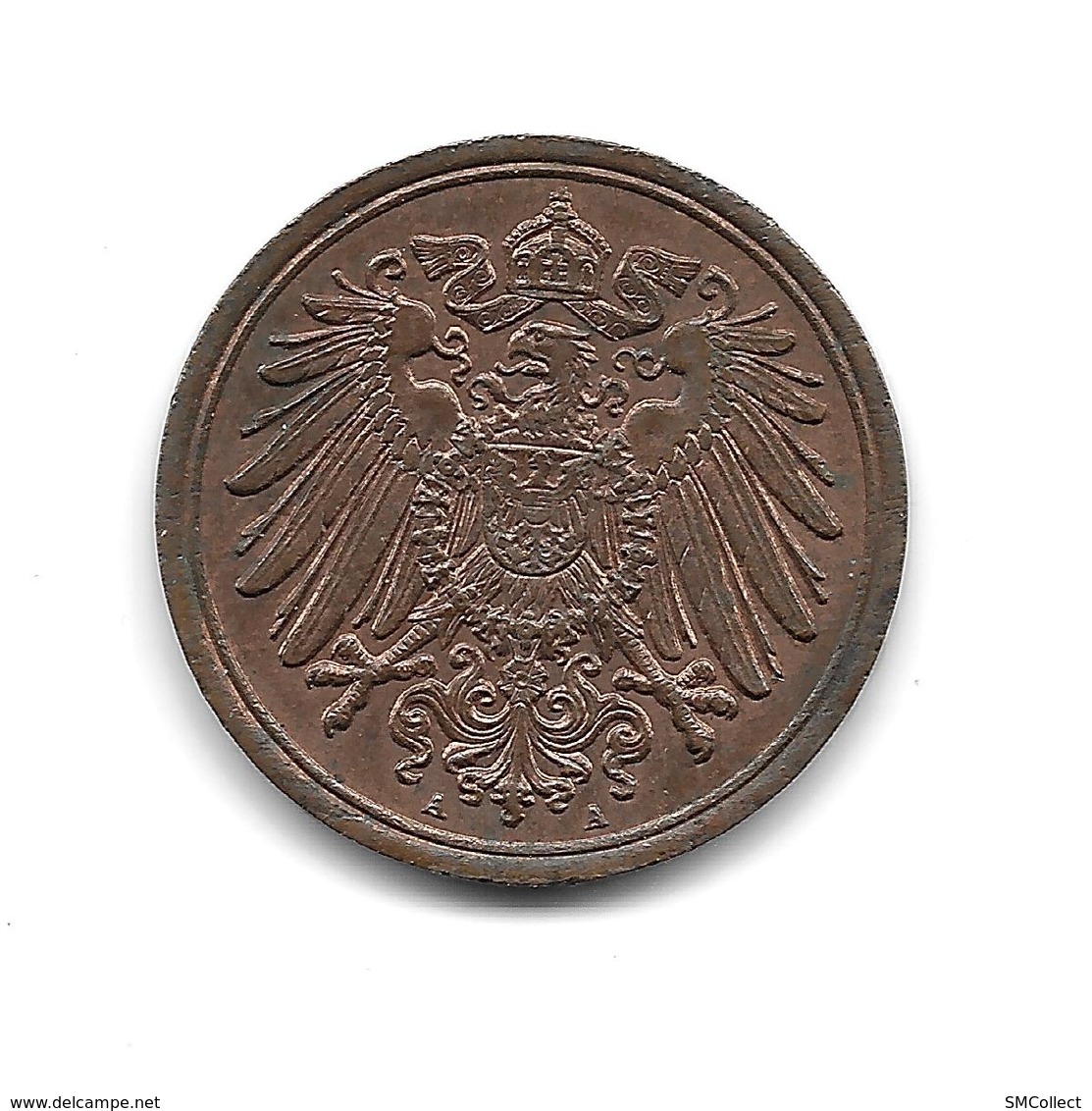 Allemagne. 1 Pfennig 1912 A (458) - 1 Pfennig