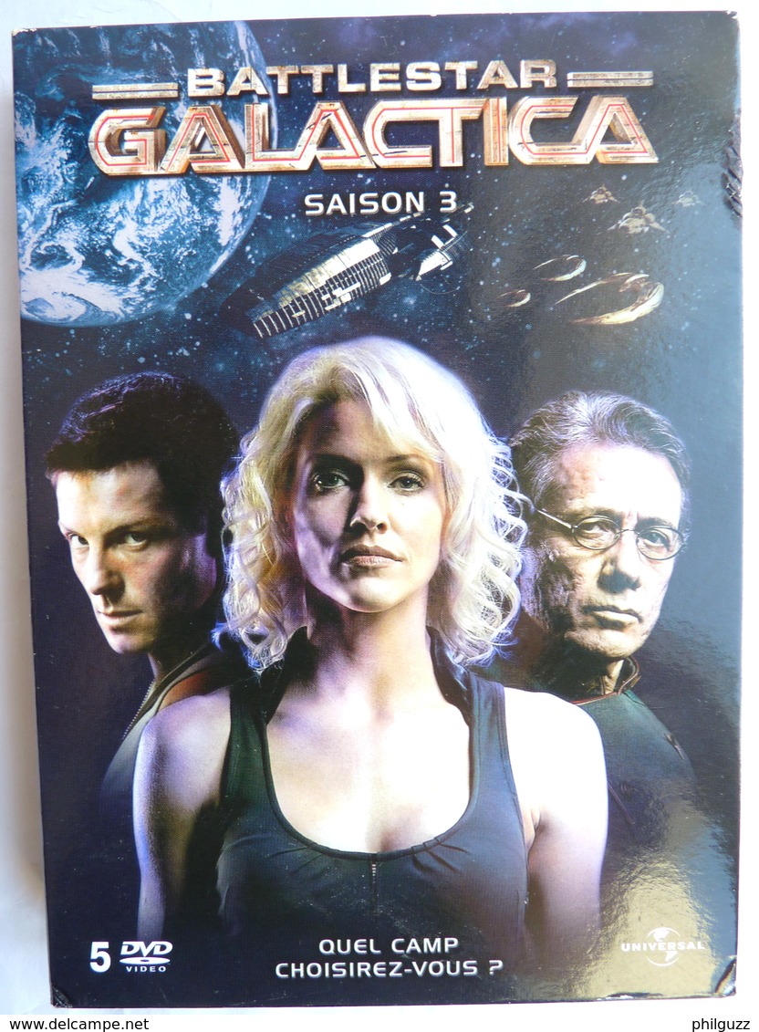 COFFRET 6 DVD BATTLESTAR GALACTICA SAISON 3 - Sciences-Fictions Et Fantaisie