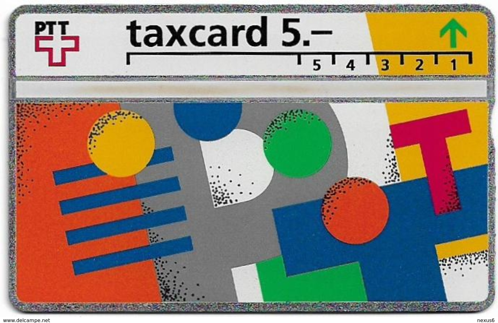 Switzerland - Swisscom (L&G) - V Cards - V-17A - Visuelle PTT - 207E - 07.1992, 5Fr, 45.000ex, Mint - Schweiz