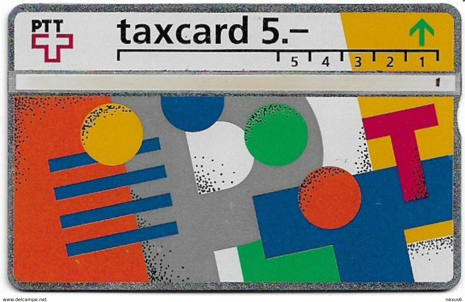 Switzerland - Swisscom (L&G) - V Cards - V-17A6 - Visuelle PTT - 404A - 04.1994, 5Fr, 10.000ex, Used - Zwitserland